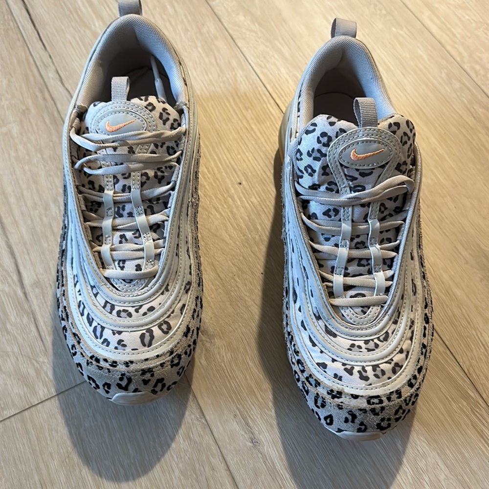 Women’s Nike Airmax 97 leopard/cheetah print shoes